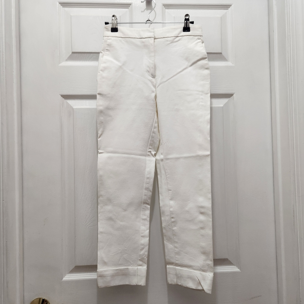 Ann Taylor Factory White Trousers